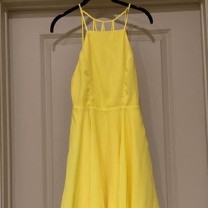 Sunshine Yellow Dress